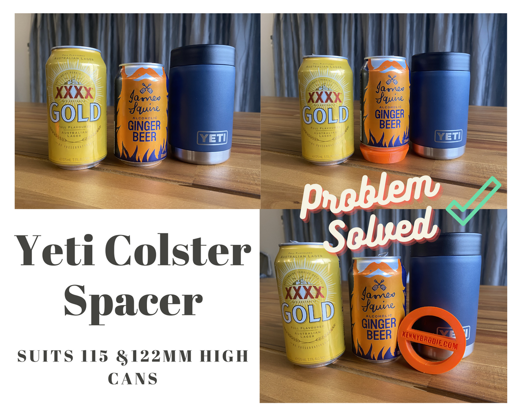 Yeti Colster Can Spacer - Twin Pack (115mm/330ml & 122mm/355ml cans)